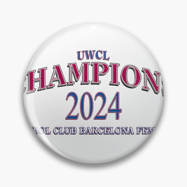 Item preview, Barcelona Femeni 2024 UWCL Champions designed and sold by Lucy-ll.