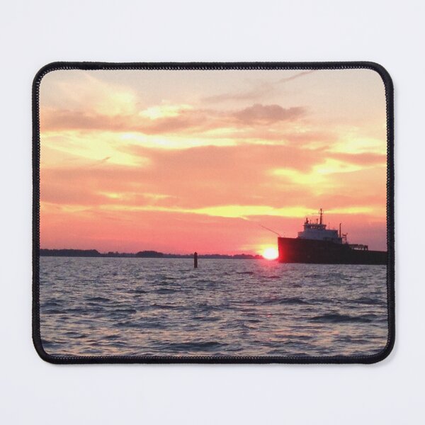 Item preview, Detroit River sunset  designed and sold by MarklandBarter.