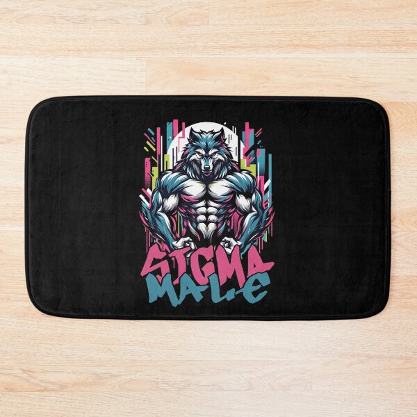Item preview, Sigma Male Wolf Funny Sarcastic Quotes Witty Jokes designed and sold by Chmielayka.