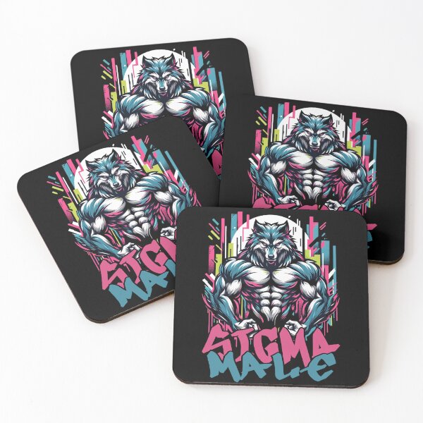 Item preview, Sigma Male Wolf Funny Sarcastic Quotes Witty Jokes designed and sold by Chmielayka.