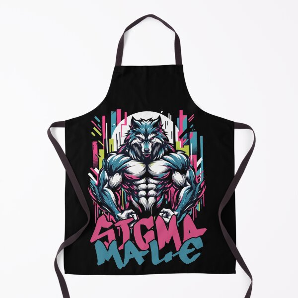 Item preview, Sigma Male Wolf Funny Sarcastic Quotes Witty Jokes designed and sold by Chmielayka.