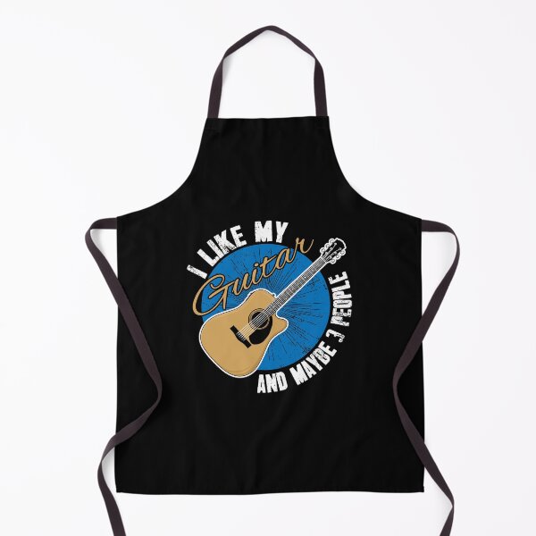 Item preview, I Like My Guitar Gift Funny Guitarist Player Musician (I like my guitar and maybe 3 people) designed and sold by Captain Mood.