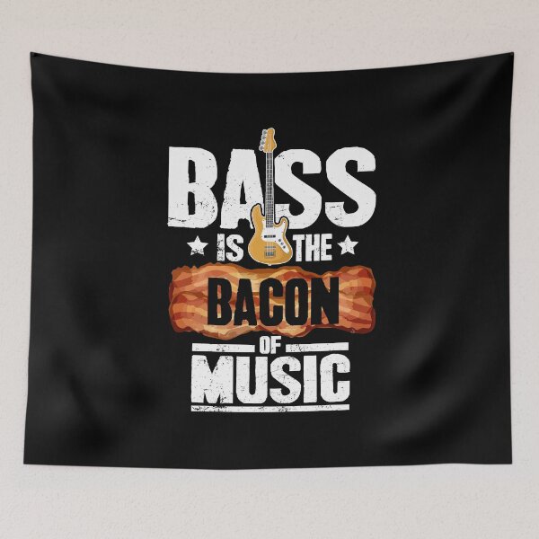 Item preview, Bass Is The Bacon Of Music Bass Guitarist Bass Guitar Gift designed and sold by Captain Mood.