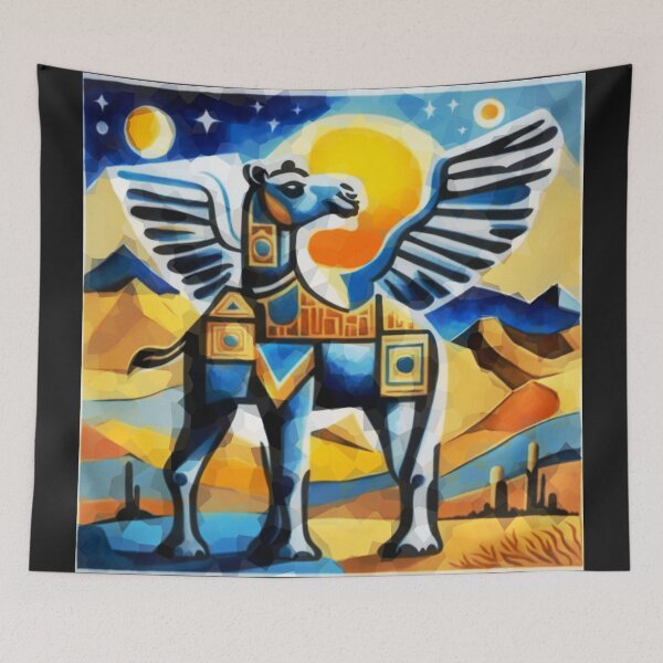 Item preview, Winged Magical Camel v4 designed and sold by Helios Be. Lavsh.