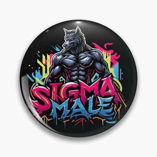 Item preview, Sigma Male Wolf Funny Sarcastic Quotes Witty Jokes designed and sold by Chmielayka.