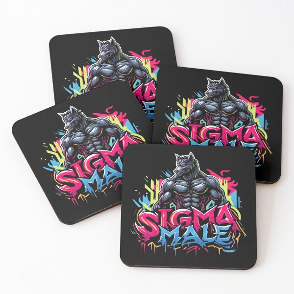 Item preview, Sigma Male Wolf Funny Sarcastic Quotes Witty Jokes designed and sold by Chmielayka.