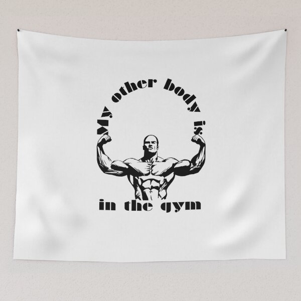 Item preview, My other body is in the gym designed and sold by IFarty.