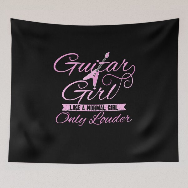 Item preview, Guitar Girl Gift Guitarist Musical Instrument Women Guitar  designed and sold by Captain Mood.