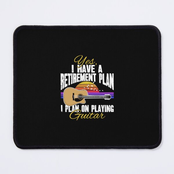 Item preview, I Plan On Playing Guitar Gift For Retired Guitar Player designed and sold by Captain Mood.