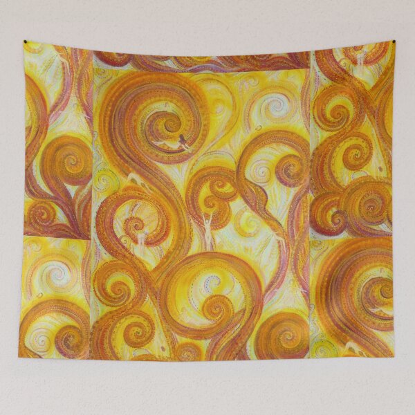 Item preview, Manda - Labyrinth, synthesis of traditional aesthetics and modern movement. designed and sold by TiramisuArt.
