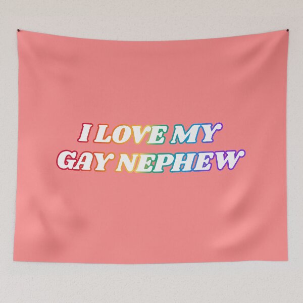 Item preview, I love my gay nephew  designed and sold by Inspirationmotivation.