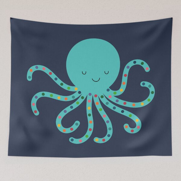 Item preview, Rainbow Octopus designed and sold by AndyWestface.