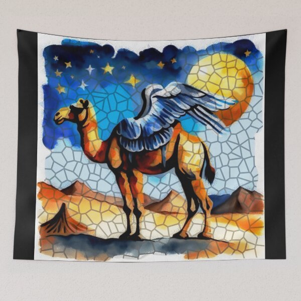 Item preview, Winged Magical Camel v6 designed and sold by Helios Be. Lavsh.