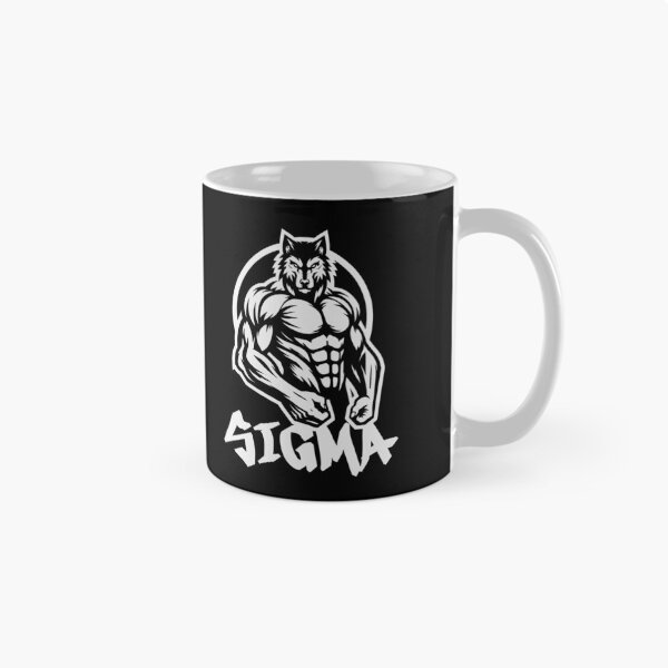 Item preview, Sigma Male Wolf Funny Sarcastic Quotes Witty Jokes designed and sold by Chmielayka.