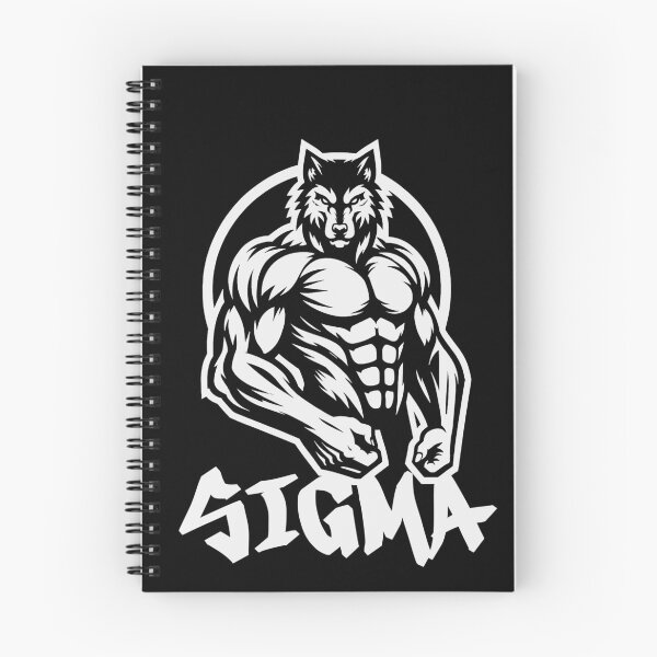 Item preview, Sigma Male Wolf Funny Sarcastic Quotes Witty Jokes designed and sold by Chmielayka.