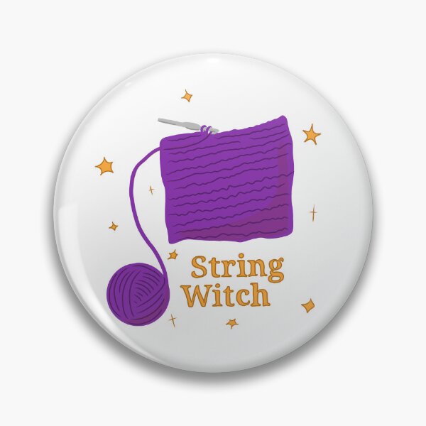 Item preview, String Witch - Crochet designed and sold by CustardHobbit.