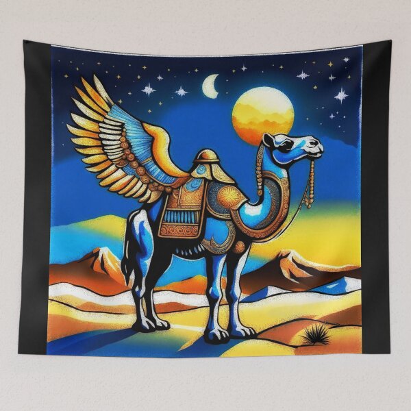 Item preview, Winged Magical Camel designed and sold by Helios Be. Lavsh.