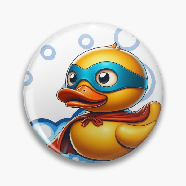 Item preview, Superhero Duck to the Rescue designed and sold by Sillytoe.