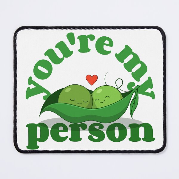 Item preview, You're My Person- Two peas in a pod designed and sold by ZenStitchMotifs.