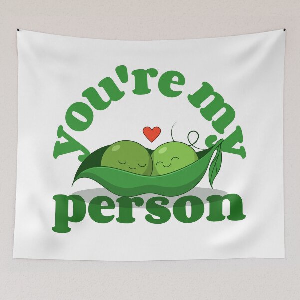 Item preview, You're My Person- Two peas in a pod designed and sold by ZenStitchMotifs.