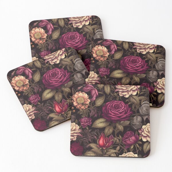 Item preview, Red Roses Vintage Floral designed and sold by karsad.