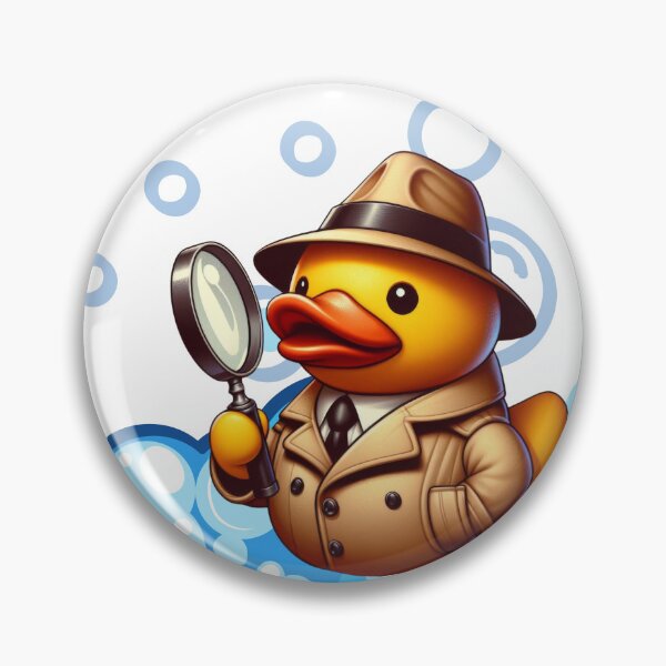 Item preview, Detective Duck on the Case designed and sold by Sillytoe.