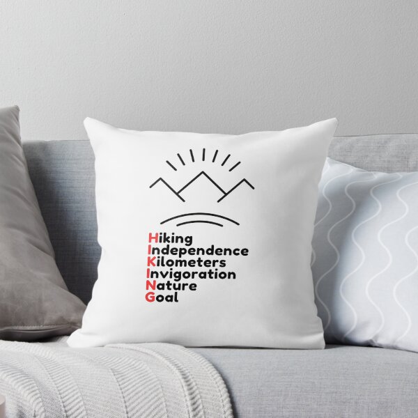 Item preview, Hiking - Independence Kilometers Invigoration Nature Goal designed and sold by ArtYourStyle.