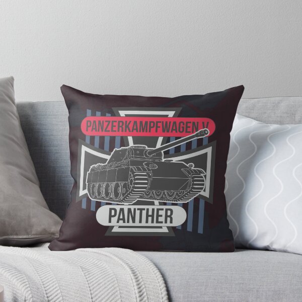 Item preview, Pz-v Panther against the background of the Iron Cross designed and sold by FAawRay.