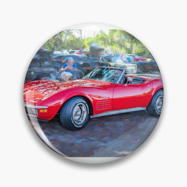 Item preview, 1971 Red Chevrolet C3 Corvette x115 designed and sold by RichFrancoCars.