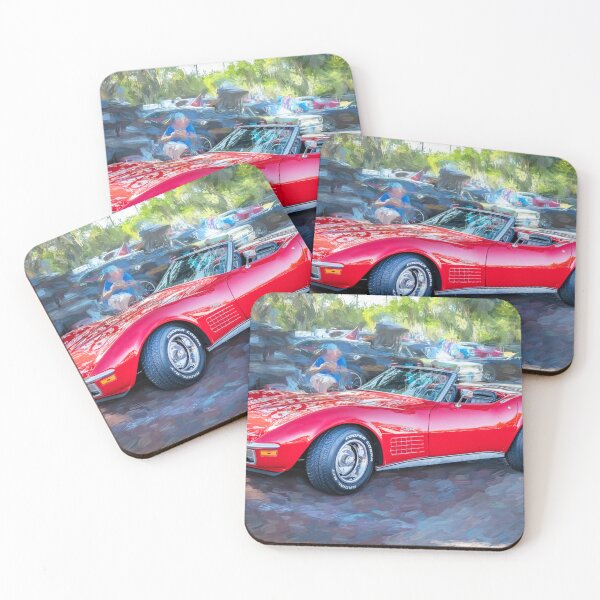 Item preview, 1971 Red Chevrolet C3 Corvette x115 designed and sold by RichFrancoCars.