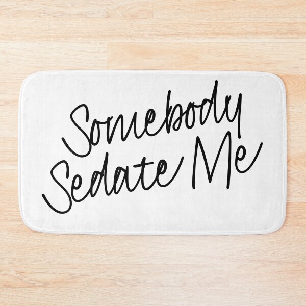 Item preview, Somebody Sedate Me designed and sold by ZenStitchMotifs.