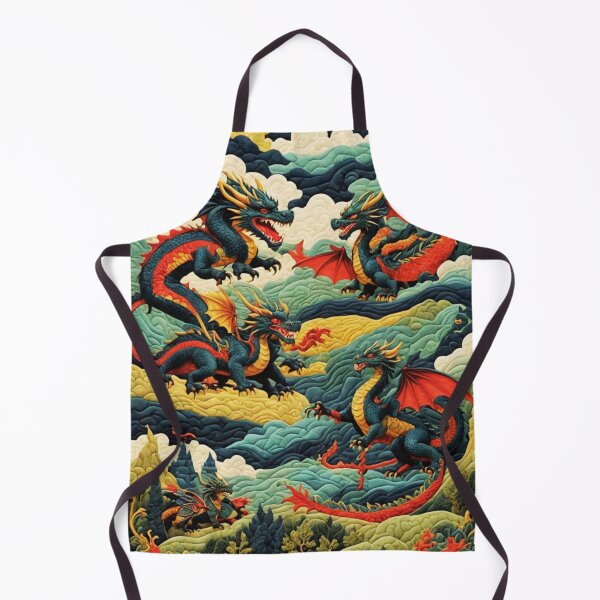 Item preview, Dragons fight in a Textured Sky Landscape designed and sold by redask2me.