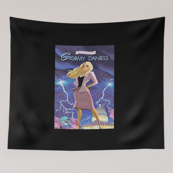 Item preview, Stormy Daniels and Donald Trump funny t-shirt designed and sold by Akshay777.