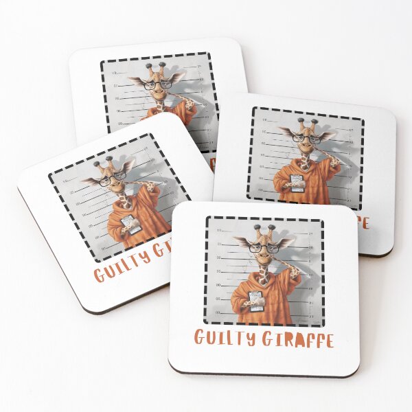 Item preview, Guilty Giraffe Mugshot designed and sold by Colorful-Garden.