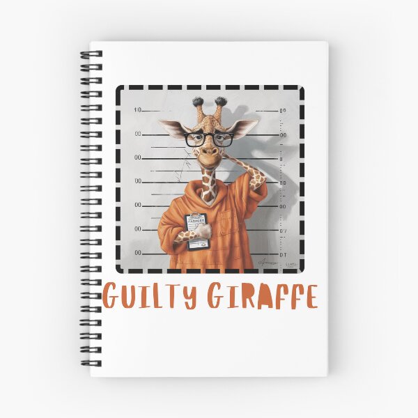 Item preview, Guilty Giraffe Mugshot designed and sold by Colorful-Garden.