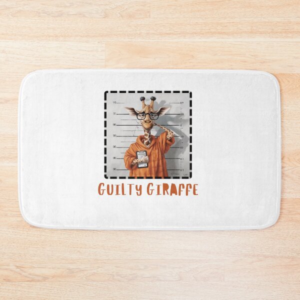 Item preview, Guilty Giraffe Mugshot designed and sold by Colorful-Garden.