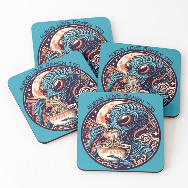 Item preview, ALIENS LOVE RAMEN TOO designed and sold by shellkie.