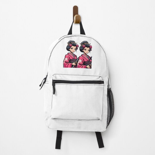 Item preview, Twin samurai geishas with swords and kimono. designed and sold by DudzDesignz.