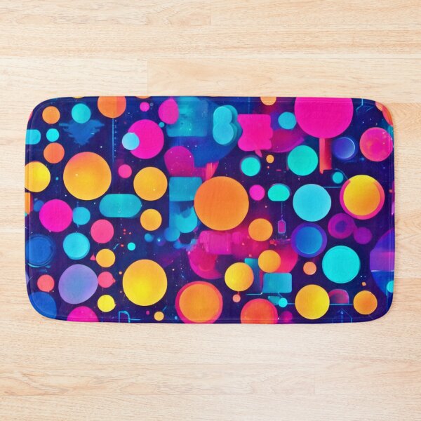 Item preview, Vibrant Cartoon Bubble Art designed and sold by Health And Fitness Posts e-Store.