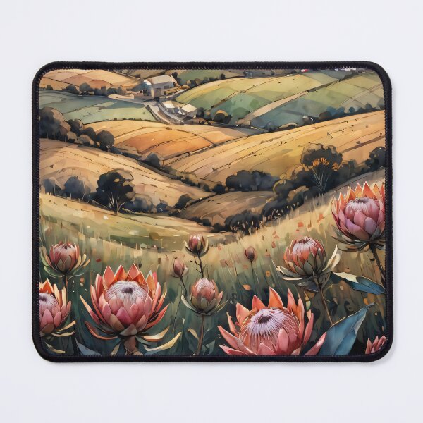 Item preview, Sunny Field of Proteas designed and sold by ByteyCreatives.