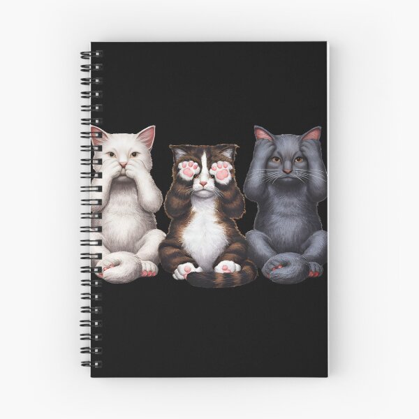 Item preview, 3 funny cute cats designed and sold by kateds14.