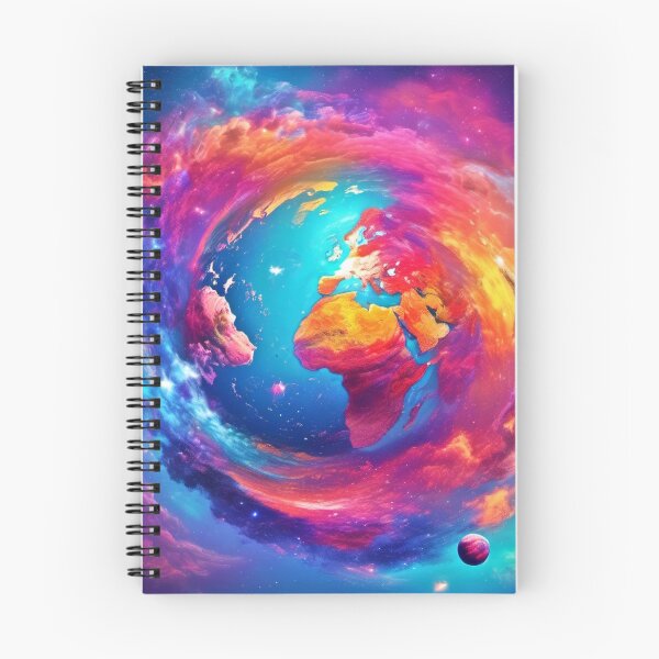 Item preview, Vibrant Earth in Space Art designed and sold by Health And Fitness Posts e-Store.