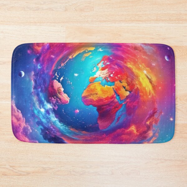 Item preview, Vibrant Earth in Space Art designed and sold by Health And Fitness Posts e-Store.
