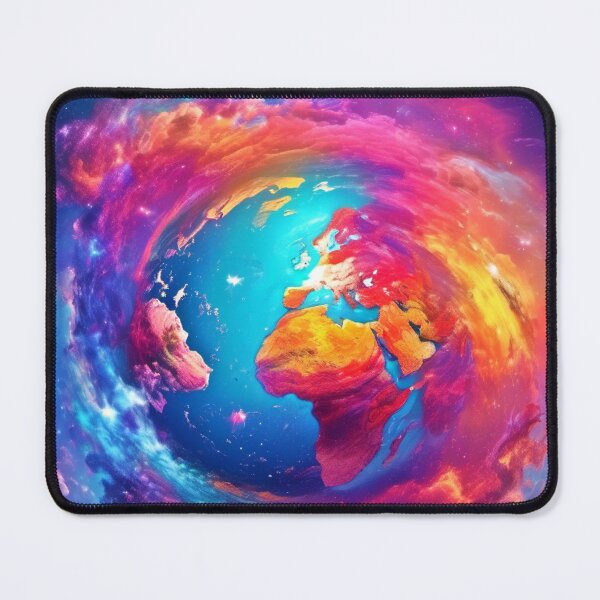 Item preview, Vibrant Earth in Space Art designed and sold by Health And Fitness Posts e-Store.