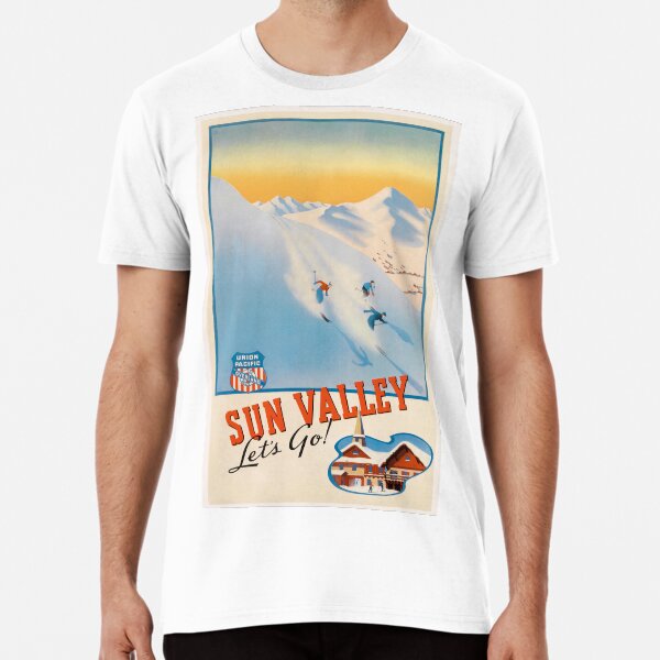 Sun Valley Idaho Vintage Ski Poster