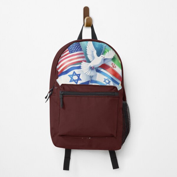 Item preview, Peace Dove Trio Over Global Flags , designed and sold by PaintMeWorld.