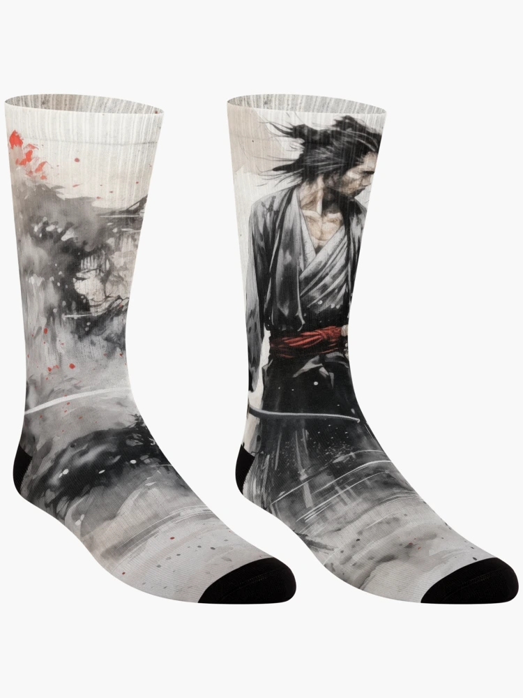 Thumbnail 3 of 5, Socks, Samurai designed and sold by Rtymer.
