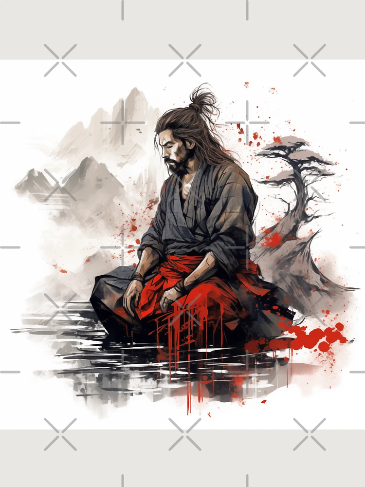 Thumbnail 6 von 6, Premium Oversized Pullover, Samurai designt und verkauft von Rtymer.