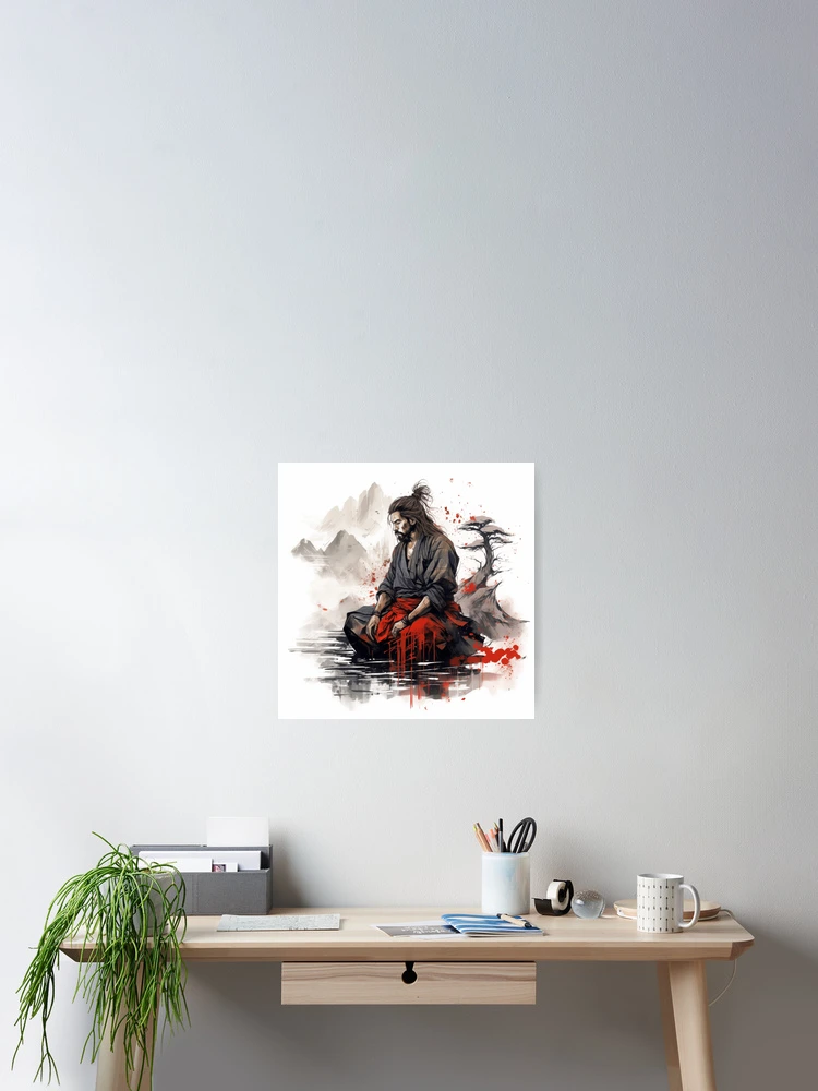 Thumbnail 2 of 3, Poster, Samurai designed and sold by Rtymer.