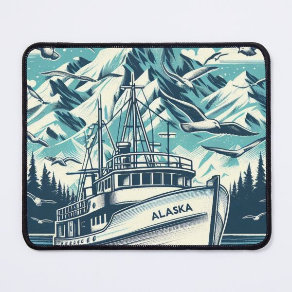 Item preview, Stickers d’Alaska Cruise  designed and sold by Elouk.